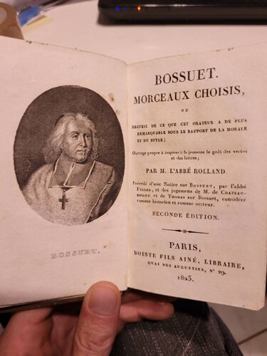 Bossuet Morceaux Choisis .. Abbé Rolland