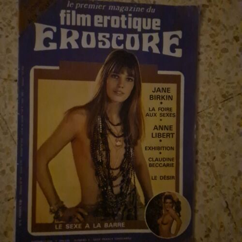 Film Erotique. N5. Eroscore. Jane Birkin.