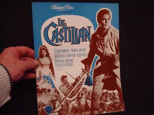 Affichette Spécial Presse - Le Castillan - Javier Seto 1963