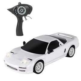 Ldrc A02w Rtr 1/18 2.4g Rwd Rc Voiture Nsx Racing Drift Flip Led Lumière Sur Route Modèles De Véhicules Proportionnels Complets Jouets Version Standard-Générique
