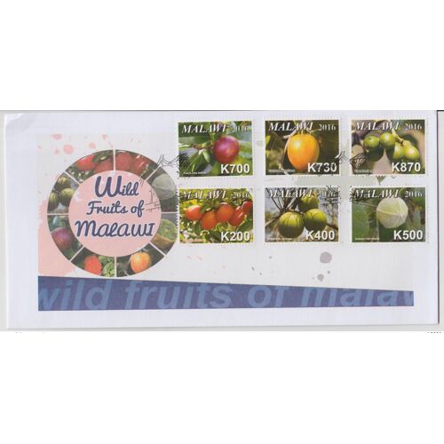 Malawi 2016 Wild Fruits Fruchte Flore Flora Fdc 1er Jour