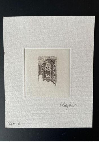 Andorre Francais 2018 Yt 818 Epreuve D'artiste Proof Etat Any Europeu Del Patrimoni Cultural Santa Colomba Patrimoine