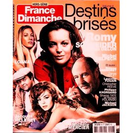 France Dimanche Hors Serie Vol 4 2016 Loana/Romy Schneider Alain Delon/Villeret/Delpech/Michele Mercier/Monroe/Sharon Tate/Laurette Fugain/Jackson/Daniel Rialet
