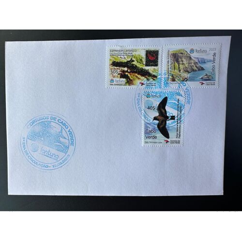 Cape Kap Cabo Verde 2023 Mi. ? Fdc Parque Natural Baia Inferno Monte Angra Bird Oiseau Vogel Dauphin Dolphin Delphin