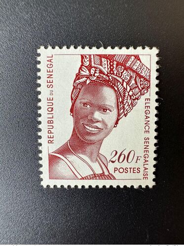 Senegal 1996 Mi. I 260f Non Emis Elegance Senegalaise Senegalesische Schonheit Freimarken Serie Courante Rare