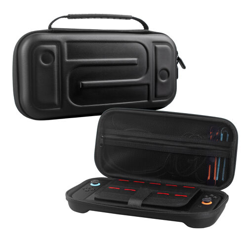 Pochette Housse pour Nintendo Switch 2 2025 - AQSACOKIYA - étui de Protection pour Nintendo Switch 2 - avec 10 Poches pour Jeux(Sac à main seulement, pas de contrôleur)