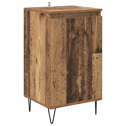 vidaXL Buffet Bois ancien 40 x 35 x 70 cm Bois d'ingénierie