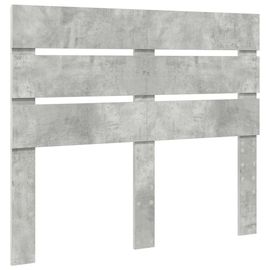 vidaXL Tête de lit Gris béton 135 cm Bois d'ingénierie