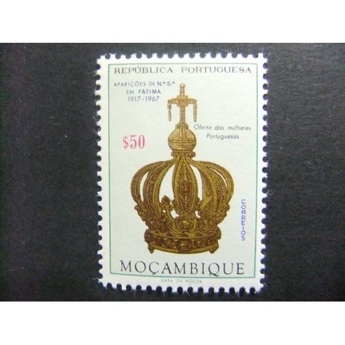 Mozambique 1967 50 Anniversaire De L'apparition De Fatima Yvert 539 ** Mnh