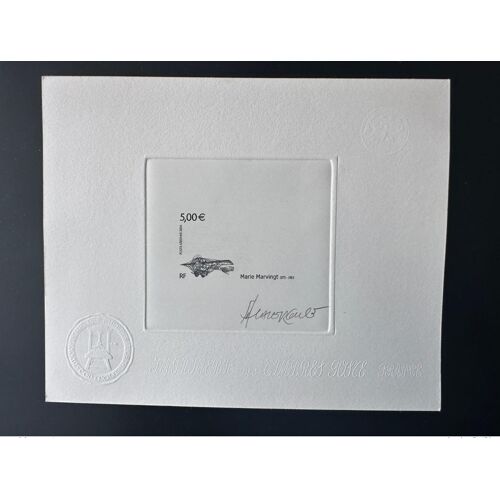France 2004 Yt Pa 67 Epreuve D'artiste Proof Poste Aerienne Marie Marvingt Monoplan Nieuport Avion Airplane Flugzeug