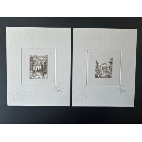 Monaco 1996 Yt 2030 Epreuve D'artiste Proof Inauguration De La Chapelle Notre-Dame De Misericorde