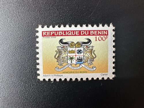 Benin 2008 Mi. 1457 X Armoirie Coat Of Arms Wappen 100 F Mnh**