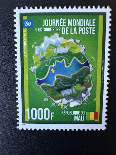 Mali 2022 Mi. ? Journee Mondiale De La Poste World Post Day Upu Union Postale Universelle Emission Commune Joint Issue