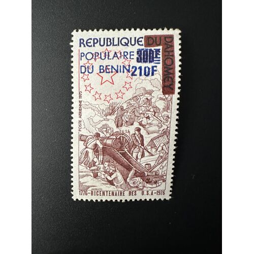 Benin 1976 Mi. 62 Bicentenaire Des Usa Etats-Unis Surcharge Overprint Mnh**