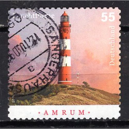 Allemagne Federale 2008 Le Phare D' Amrum Yvert N° 2503 Oblitere