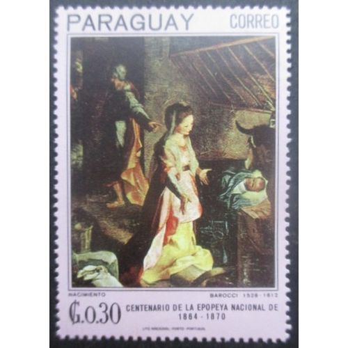 Paraguay N°893 Tableau Neuf **