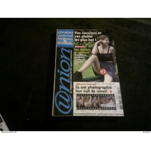 Union N° 3 Speciale Lettres