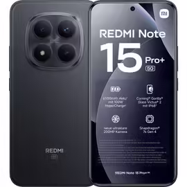 Xiaomi Redmi Note 15 Pro+ 5G Dual-SIM 256 Go Noir