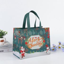 Réutilisables non tissés, Cadeau de Noël Sac Fourre-tout avec Laminé de Conception, de Grande Capacité, Style B