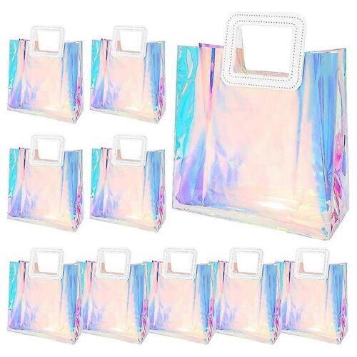 Mariage de Claire Sac de Cadeau, Sacs-Cadeaux avec Poignée robuste,Holographique