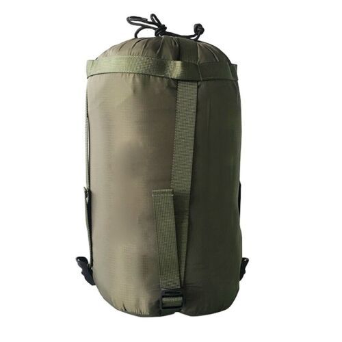 Sac De Couchage 4 Saisons Imperméable Pour Le Camping Et La Randonnée, Format Enveloppe Avec Fermeture Éclair Unique, Vert Militaire