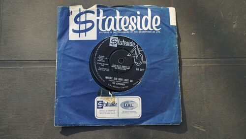 The Supremes : Where Did Our Love Go / He Means The World To Me - Gb Ss 327