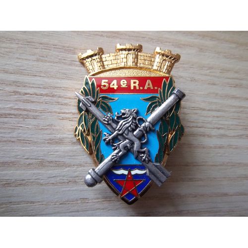 Insigne Collection Militaire 54 Régiment Artillerie Hyères