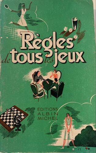- Règles De Tous Les Jeux - -1965-  Par G. Beudin - Editions Albin Michel - Livre Ludique - 