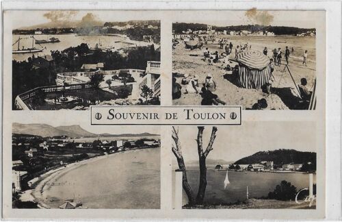 Cpa - Souvenir De Toulon