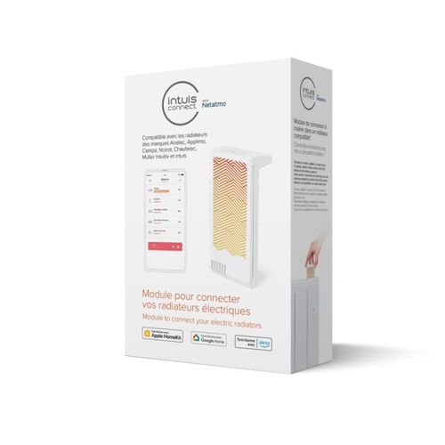 Radiateur mobile à inertie sèche GoodHome Hoerta blanc 2500W