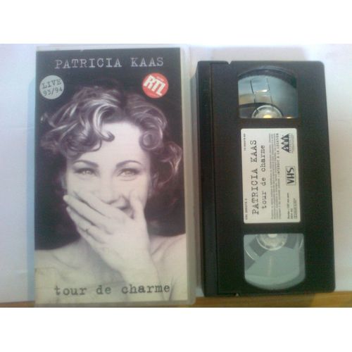 Cassette Vidéo Vhs - Tour De Charme - Patricia Kaas