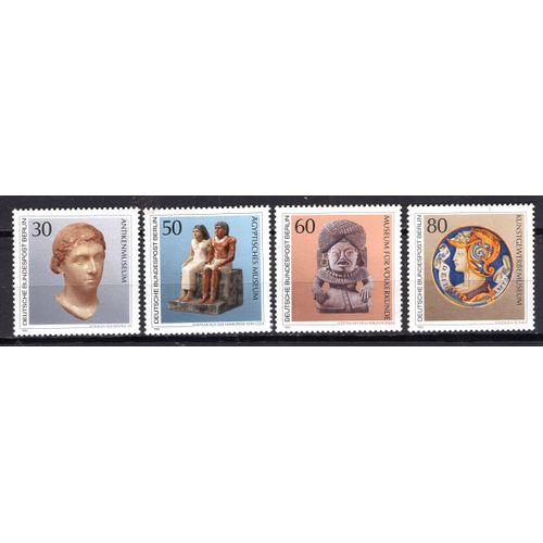 Allemagne Berlin 1984 Objets D'Art Du Musee De Berlin Yvert N° 669-72 Neuf**
