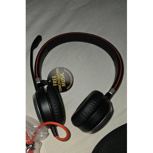 Jabra Evolve 40 Stereo – Casque filaire neuf sous blister + housse