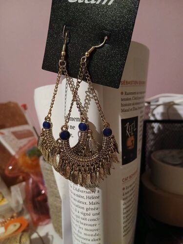 Boucles D'Oreilles Feuilles