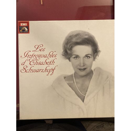 Elisabeth Schwarzkopf Coffret 5 Disques Vinyle Les Introuvables D'elisabeth Schwarzkopf - Etat Boîtier Et Livret Avant-Scène Opéra Nm. Livré Avec Pochette Et Sous-Pochettes
