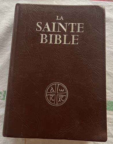 Q8- La Sainte Bible- Les Éditions Du Cerf- 1961