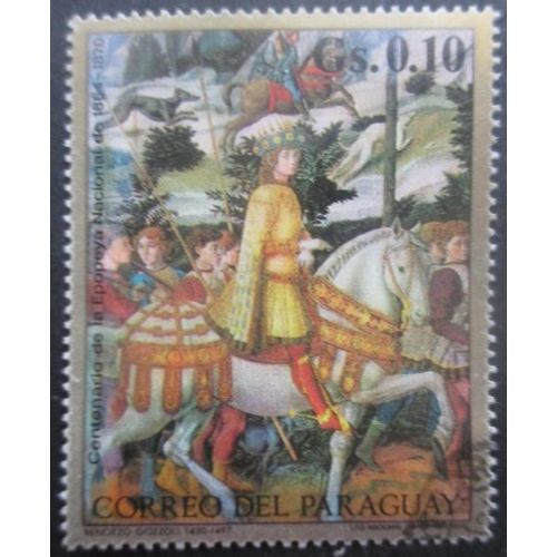 Paraguay N°1147 Tableau Oblitéré