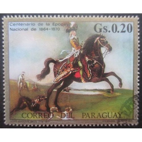 Paraguay N°1149 Tableau Oblitéré