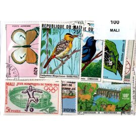Ensemble De Timbres-poste Avec Différents Papillons | Vecteur Premium