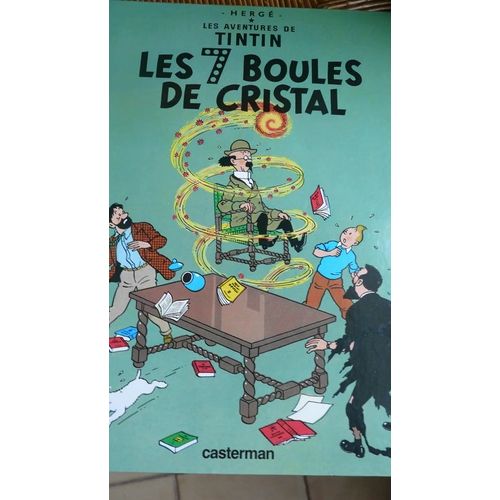 Tintin Et 7 Boules De Cristal Bd En Très Bon État