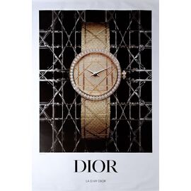 Affiche Publicitaire Roulée 120x175cm Montre La D My Dior