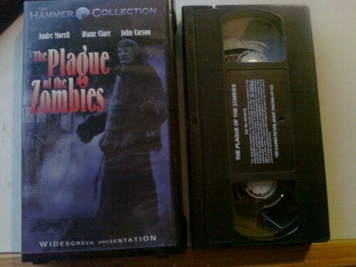 Cassette Vidéo Vhs - The Plague Of The Zombies - Version Originale - André Morell