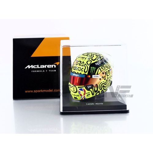 Spark 1/5 - Casque Lando Norris - British Gp 2025 5hf217-Spark
