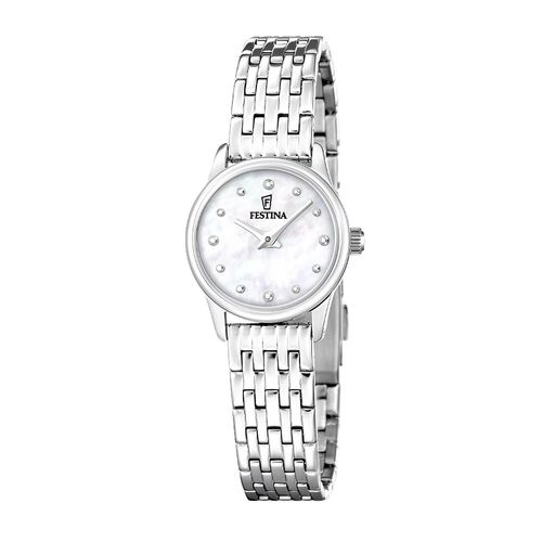 Montre Femme Festina Mademoiselle Acier Nacre