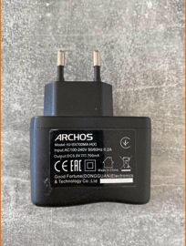 Chargeur 5V 0,7A 700 mA Archos Ladegerät HJ-I5V700MA-H(X) Charger netzeil 3.5W pour tablettes de la marque alimentation électrique adaptateur secteur transformateur