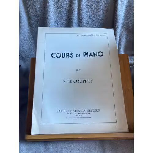 Cours De Piano - F.Le Couppey - Cahier 8 : Mecanisme