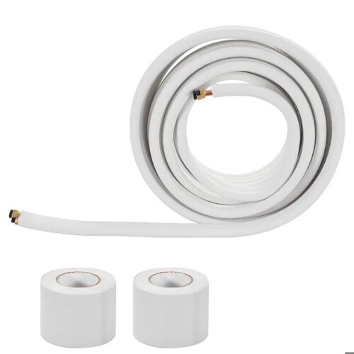 Tuyau de Liaison Frigorifique - DUOKU - JSY-SS-SKU20 - Cuivre - Longueur 15,2 m - Isolation PE+EVA
