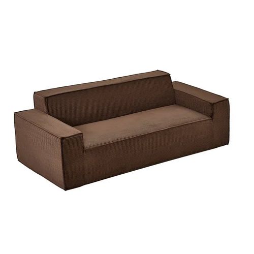 Canapé Moderne 2110 mm-Duoku-Sofa Confortable en Velours Côtelé avec Assises Profondes-pour Salon, Chambre
