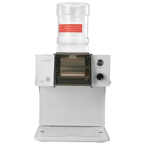 Broyeur à Glace Pilée 60 kg/24 h-Duoku-Machine à Glace Râpée Flocon de Neige-avec Lame en Acier Inoxydable-Réservoir de 1,8 L