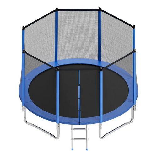 Trampoline D'extérieur Rond 366 X 366 Cm-Duoku-Avec Filet De Sécurité Et Cadre En Acier Résistant À La Rouille-Charge De 181 Kg